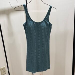 Geode Swim Dress Teal BNWOT